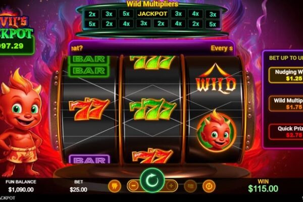 Australia dashboard with colorful slot games and a jackpot banner.